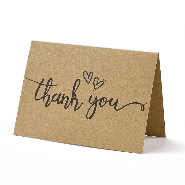 PandaHall Kraft Paper Thank You Greeting Cards, Rectangle with Word Pattern, for Thanksgiving Day, BurlyWood, 72x100x1mm Paper Word Orange
PandaHall Kraft Paper Thank You Greeting Cards, Rectangle with Word Pattern, for Thanksgiving Day, BurlyWood, 72x100x1mm Paper Word Orange