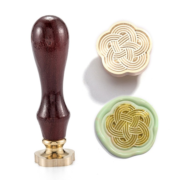 PandaHall DIY Scrapbook, Brass Wax Seal Stamp and Wood Handle Sets, Flower Pattern, 8.75cm, Stamps: 24x24x14mm, Handle: 78x22mm Wood Flower
PandaHall DIY Scrapbook, Brass Wax Seal Stamp and Wood Handle Sets, Flower Pattern, 8.75cm, Stamps: 24x24x14mm, Handle: 78x22mm Wood Flower