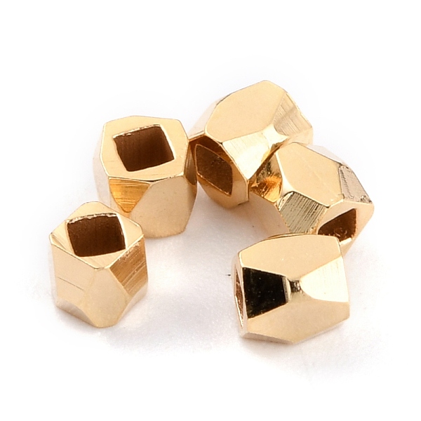 PandaHall Brass Spacer Beads, Long-Lasting Plated, Faceted Column, Real 24K Gold Plated, 2.6x2.5mm, Hole: 1.2mm Brass Column
PandaHall Brass Spacer Beads, Long-Lasting Plated, Faceted Column, Real 24K Gold Plated, 2.6x2.5mm, Hole: 1.2mm Brass Column