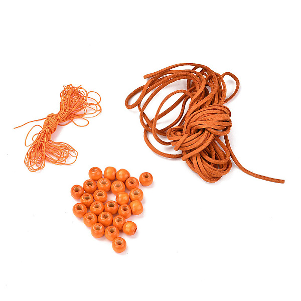 PandaHall DIY Woven Net/Web with Feather Making Set, Including Faux Suede Cord, Nylon Thread Cord, Wood Beads, Feather, Iron Ring & Jump...
PandaHall DIY Woven Net/Web with Feather Making Set, Including Faux Suede Cord, Nylon Thread Cord, Wood Beads, Feather, Iron Ring & Jump...