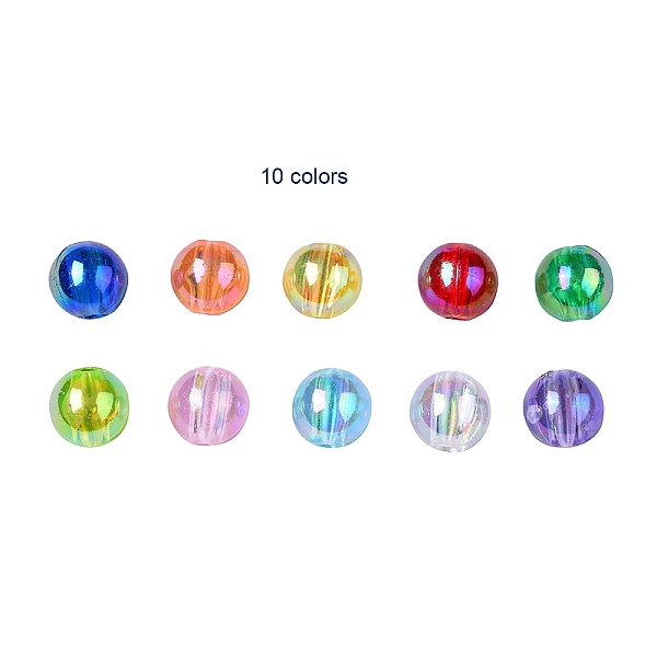 PandaHall Eco-Friendly Transparent Acrylic Beads, Round, Mixed Color, 6mm, Hole: 1.5mm, 10 colors, about 80pcs/color, 800pcs/box, Acrylic..., Multicolor
PandaHall Eco-Friendly Transparent Acrylic Beads, Round, Mixed Color, 6mm, Hole: 1.5mm, 10 colors, about 80pcs/color, 800pcs/box, Acrylic..., Multicolor