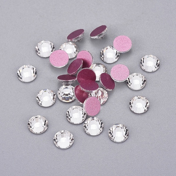PandaHall Glass Rhinestone Cabochons, Grade AA, Flat Back & Faceted, Half Round, Crystal, SS20, 4.6~4.8mm, about 1440pcs/bag Glass..., Clear
PandaHall Glass Rhinestone Cabochons, Grade AA, Flat Back & Faceted, Half Round, Crystal, SS20, 4.6~4.8mm, about 1440pcs/bag Glass..., Clear