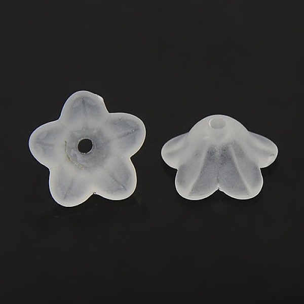 PandaHall Chunky White Transparent Frosted Flower Acrylic Beads, about 13mm in diameter, 7mm thick, hole:1mm Acrylic Flower Clear
PandaHall Chunky White Transparent Frosted Flower Acrylic Beads, about 13mm in diameter, 7mm thick, hole:1mm Acrylic Flower Clear
