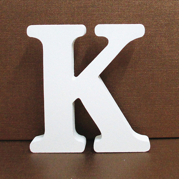PandaHall Letter Wooden Ornaments, for Home Wedding Decoration Shooting Props, Letter.K, 100x100x15mm Wood Letter K White
PandaHall Letter Wooden Ornaments, for Home Wedding Decoration Shooting Props, Letter.K, 100x100x15mm Wood Letter K White
