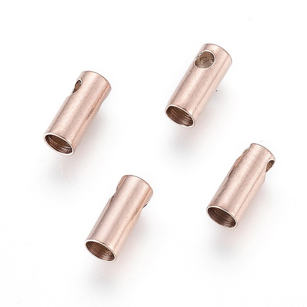 PandaHall Ion Plating(IP) 304 Stainless Steel Cord Ends, End Caps, Column, Rose Gold, 7.5x3mm, Hole: 1.2mm, Inner Diameter:2.5mm 304...
PandaHall Ion Plating(IP) 304 Stainless Steel Cord Ends, End Caps, Column, Rose Gold, 7.5x3mm, Hole: 1.2mm, Inner Diameter:2.5mm 304...