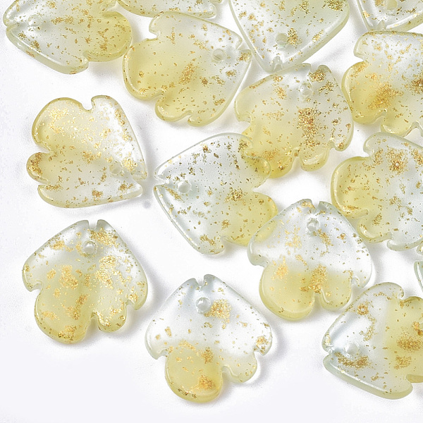 PandaHall Two Tone Transparent Spray Painted Glass Charms, with Glitter Powder, Frosted, Flower, Light Yellow, 15x15x4mm, Hole: 1.2mm Glass...
PandaHall Two Tone Transparent Spray Painted Glass Charms, with Glitter Powder, Frosted, Flower, Light Yellow, 15x15x4mm, Hole: 1.2mm Glass...