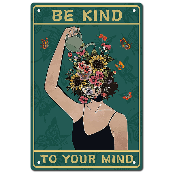 PandaHall Tinplate Sign Poster, Vertical, for Home Wall Decoration, Rectangle with Inspiring Word, Women Pattern, 300x200x0.5mm Tinplate..., Cyan
PandaHall Tinplate Sign Poster, Vertical, for Home Wall Decoration, Rectangle with Inspiring Word, Women Pattern, 300x200x0.5mm Tinplate..., Cyan