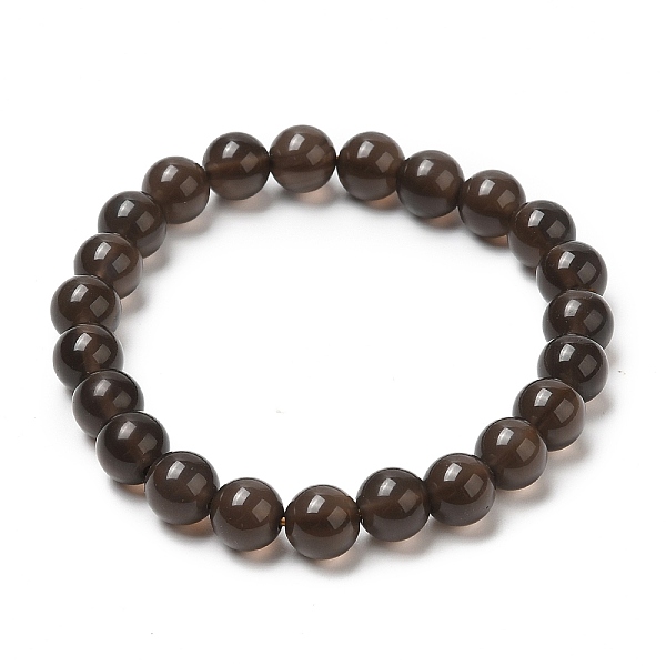 PandaHall Natural Black Obsidian Beaded Stretch Bracelets, Round, Inner Diameter: 2 inch(5.1cm) Obsidian Round
PandaHall Natural Black Obsidian Beaded Stretch Bracelets, Round, Inner Diameter: 2 inch(5.1cm) Obsidian Round