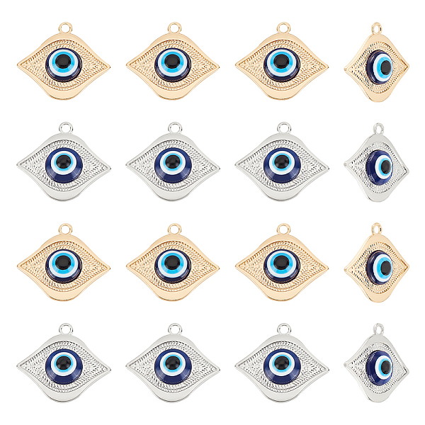 PandaHall ARRICRAFT 20Pcs 2 Colors Acrylic Pendants, with Alloy Findings, for DIY Accessories, Evil Eye, Platinum & Light Gold, 28x31.5x6mm...
PandaHall ARRICRAFT 20Pcs 2 Colors Acrylic Pendants, with Alloy Findings, for DIY Accessories, Evil Eye, Platinum & Light Gold, 28x31.5x6mm...