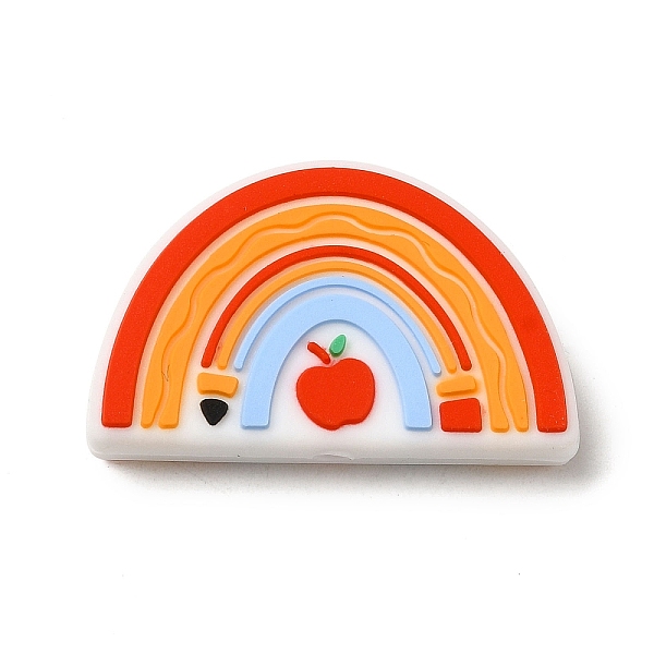 PandaHall Food Grade Eco-Friendly Silicone Focal Beads, Chewing Beads For Teethers, DIY Nursing Necklaces Making, Rainbow, 19x30.5x6.5mm..., Red
PandaHall Food Grade Eco-Friendly Silicone Focal Beads, Chewing Beads For Teethers, DIY Nursing Necklaces Making, Rainbow, 19x30.5x6.5mm..., Red