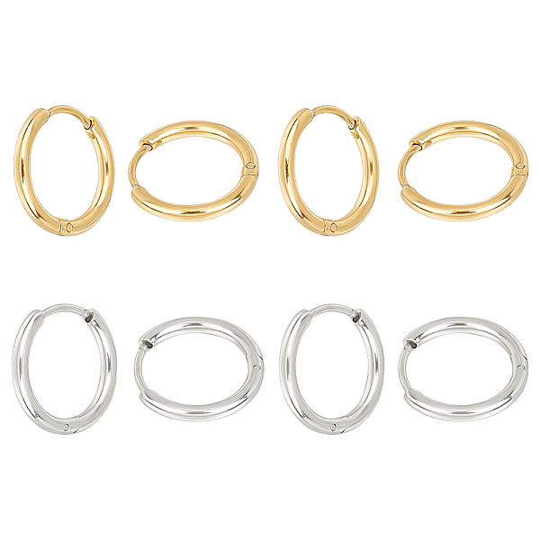 PandaHall UNICRAFTALE Hand Polished Hoop Earrings 8 Pairs 16mm Stainless Steel Hoop Earrings 0.7mm Pin Golden & Stainless Steel Color...
PandaHall UNICRAFTALE Hand Polished Hoop Earrings 8 Pairs 16mm Stainless Steel Hoop Earrings 0.7mm Pin Golden & Stainless Steel Color...