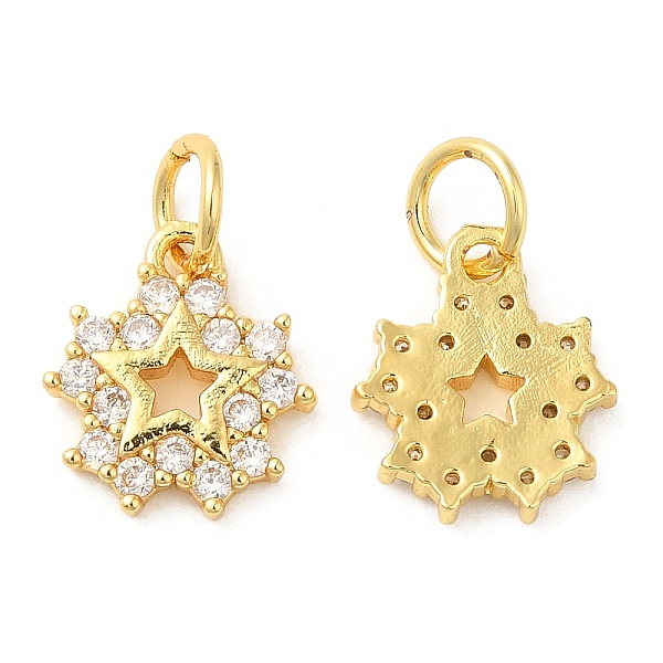 PandaHall Rack Plating Brass Pave Clear Cubic Zirconia Star Charms with Jump Ring, Long-Lasting Plated, Lead Free & Cadmium Free, Real 18K...
PandaHall Rack Plating Brass Pave Clear Cubic Zirconia Star Charms with Jump Ring, Long-Lasting Plated, Lead Free & Cadmium Free, Real 18K...