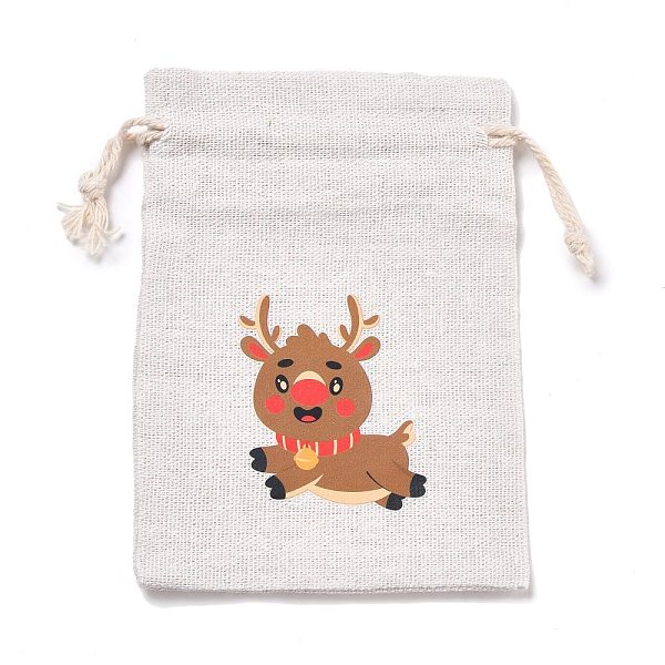PandaHall Christmas Cotton Cloth Storage Pouches, Rectangle Drawstring Bags, for Candy Gift Bags, Deer Pattern, 13.8x10x0.1cm Cloth Deer
PandaHall Christmas Cotton Cloth Storage Pouches, Rectangle Drawstring Bags, for Candy Gift Bags, Deer Pattern, 13.8x10x0.1cm Cloth Deer