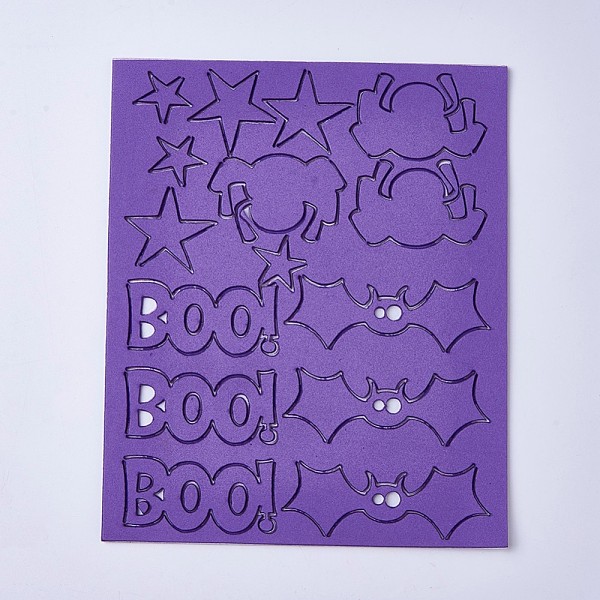 PandaHall Sponge EVA Sheet Foam Paper Sets, With Adhesive Back, Kids Handmade DIY Scrapbooking Craft, Halloween Theme, Purple...
PandaHall Sponge EVA Sheet Foam Paper Sets, With Adhesive Back, Kids Handmade DIY Scrapbooking Craft, Halloween Theme, Purple...