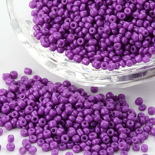PandaHall Baking Paint Glass Seed Beads, Medium Orchid, 8/0, 3mm, Hole: 1mm, about 10000pcs/bag Glass Purple
PandaHall Baking Paint Glass Seed Beads, Medium Orchid, 8/0, 3mm, Hole: 1mm, about 10000pcs/bag Glass Purple