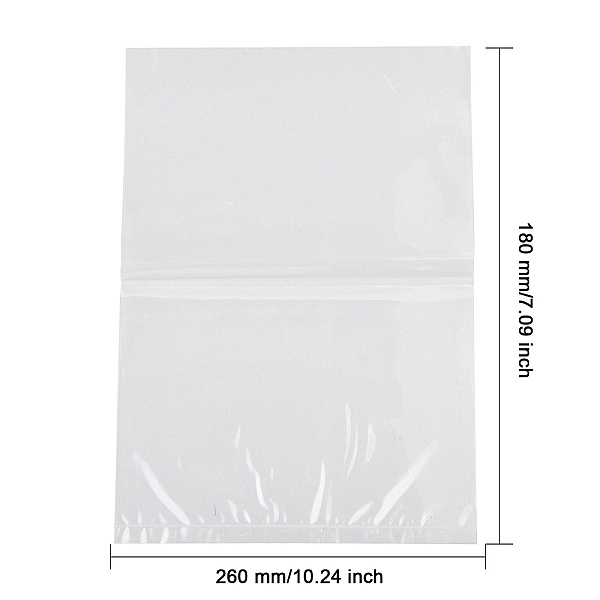 PandaHall Rectangle PP Clear Packaging Bags, Clear, 26x18x0.01cm, 100pcs/bag Plastic None Clear
PandaHall Rectangle PP Clear Packaging Bags, Clear, 26x18x0.01cm, 100pcs/bag Plastic None Clear