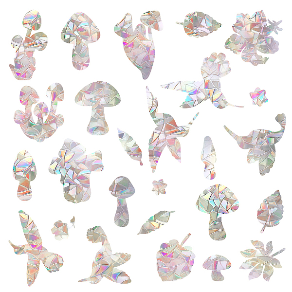 PandaHall AHANDMAKER Mushroom Window Clings Anti-Collision Window Decals Static Decal for Bird Strikes Glass Decals Non-Adhesive Prism Vinyl...
PandaHall AHANDMAKER Mushroom Window Clings Anti-Collision Window Decals Static Decal for Bird Strikes Glass Decals Non-Adhesive Prism Vinyl...