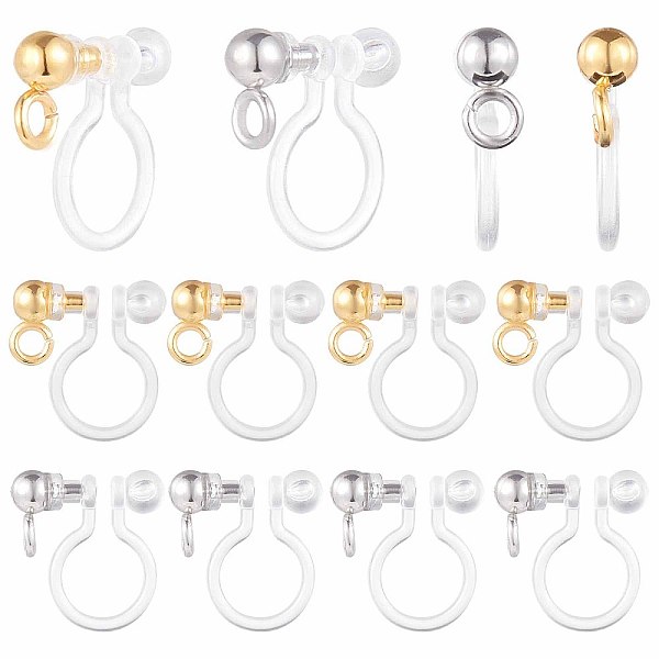 PandaHall SUNNYCLUE 1 Box 40Pcs 2 Colors Clip on Earring Converter Transparent U Type Earring Cilps Stainless Steel Earring Components with...
PandaHall SUNNYCLUE 1 Box 40Pcs 2 Colors Clip on Earring Converter Transparent U Type Earring Cilps Stainless Steel Earring Components with...