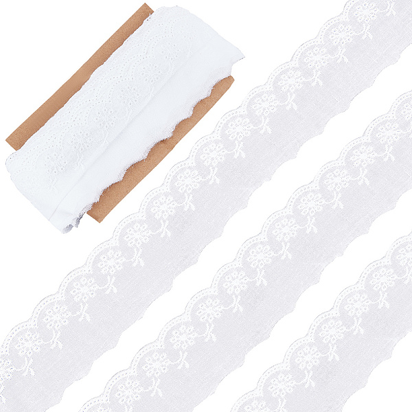 PandaHall GORGECRAFT 15 Yards Scalloped Lace Trim White Cotton Lace Trim Fabric Eyelet Scalloped Edge 60mm Wide Floral Embroidery Ribbon DIY...
PandaHall GORGECRAFT 15 Yards Scalloped Lace Trim White Cotton Lace Trim Fabric Eyelet Scalloped Edge 60mm Wide Floral Embroidery Ribbon DIY...