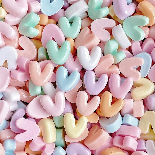 PandaHall Opaque Resin Decoden Cabochons, for DIY Decoration, Letter V, 12x12.5x6mm Resin Letter V Multicolor
PandaHall Opaque Resin Decoden Cabochons, for DIY Decoration, Letter V, 12x12.5x6mm Resin Letter V Multicolor