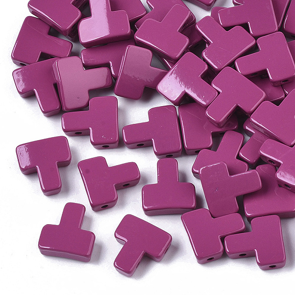 PandaHall Spray Painted Alloy Multi-Strand Links, Cadmium Free & Lead Free, For Tile Elastic Bracelets Making, T Shape, Medium Violet Red...
PandaHall Spray Painted Alloy Multi-Strand Links, Cadmium Free & Lead Free, For Tile Elastic Bracelets Making, T Shape, Medium Violet Red...