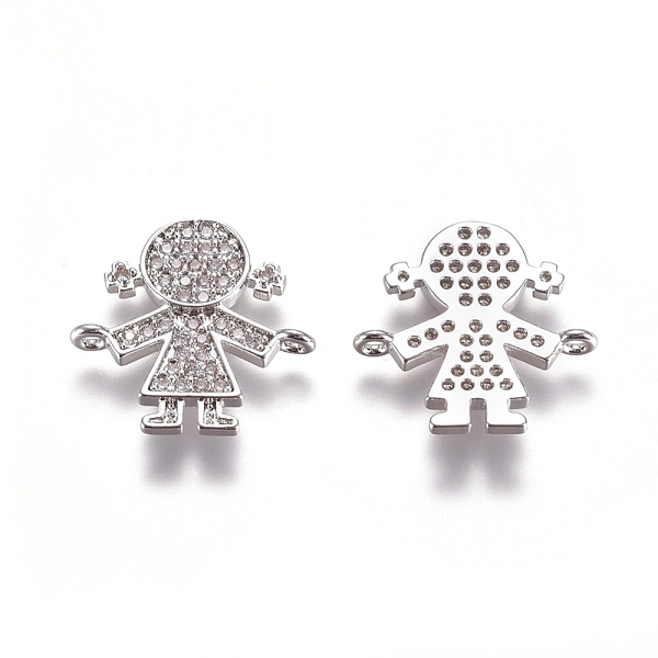 PandaHall Brass Micro Pave Cubic Zirconia Links connectors, Girl, Clear, Platinum, 15x15x1.9mm, Hole: 1mm Brass+Cubic Zirconia Human Clear
PandaHall Brass Micro Pave Cubic Zirconia Links connectors, Girl, Clear, Platinum, 15x15x1.9mm, Hole: 1mm Brass+Cubic Zirconia Human Clear