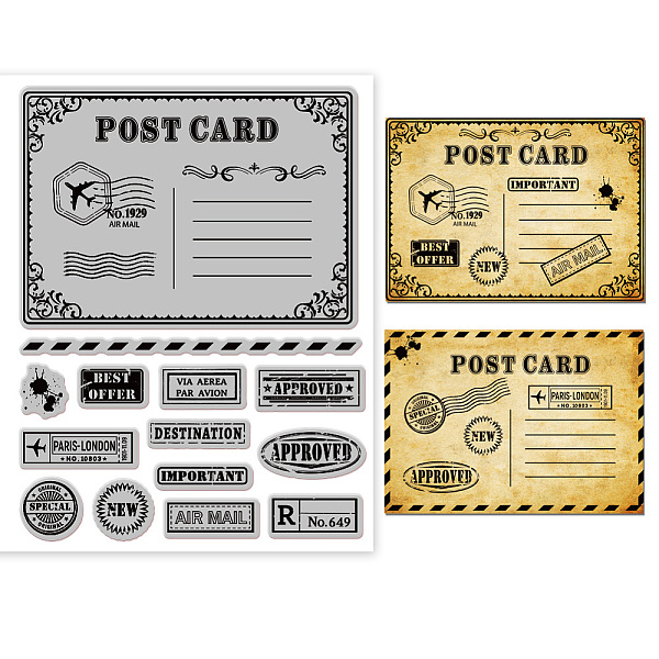 PandaHall Rubber Clear Stamps, for Card Making Decoration DIY Scrapbooking, Others, 22x18x0.8cm Synthetic Rubber Others
PandaHall Rubber Clear Stamps, for Card Making Decoration DIY Scrapbooking, Others, 22x18x0.8cm Synthetic Rubber Others