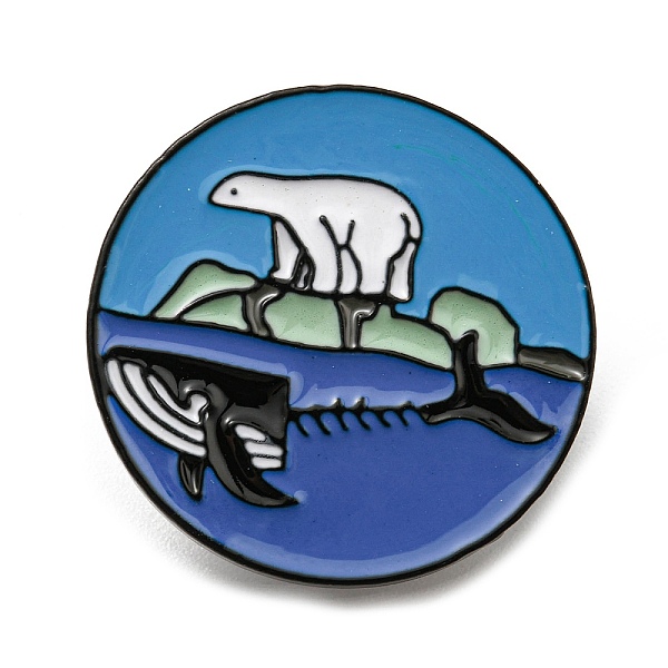 PandaHall Marine Environment Protection Theme Enamel Pin, Electrophoresis Black Zinc Alloy Brooch for Backpack Clothes, Flat Round, Bear...
PandaHall Marine Environment Protection Theme Enamel Pin, Electrophoresis Black Zinc Alloy Brooch for Backpack Clothes, Flat Round, Bear...