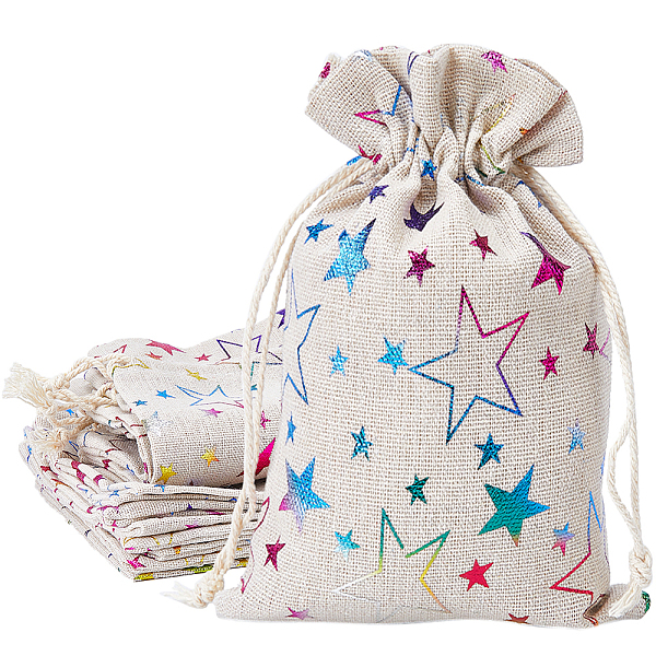 PandaHall GORGECRAFT 12-Pack Reusable Jute Burlap Canvas Gift Bags 18m*13cm Christmas Cloth Star Print Storage Pouches Rectangle Drawstring...
PandaHall GORGECRAFT 12-Pack Reusable Jute Burlap Canvas Gift Bags 18m*13cm Christmas Cloth Star Print Storage Pouches Rectangle Drawstring...