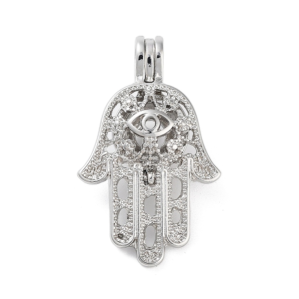 PandaHall Alloy Bead Cage Pendants, Hollow Cage Charms for Chime Ball Pendant Making, Platinum, Hamsa Hand, 32x20x10mm, Hole: 5x3mm Alloy...
PandaHall Alloy Bead Cage Pendants, Hollow Cage Charms for Chime Ball Pendant Making, Platinum, Hamsa Hand, 32x20x10mm, Hole: 5x3mm Alloy...