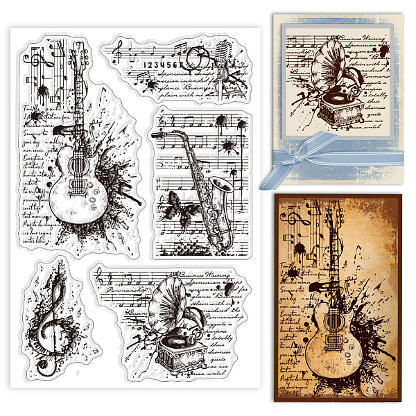 PandaHall Custom PVC Plastic Clear Stamps, for DIY Scrapbooking, Photo Album Decorative, Cards Making, Musical Instruments, 160x110x3mm...
PandaHall Custom PVC Plastic Clear Stamps, for DIY Scrapbooking, Photo Album Decorative, Cards Making, Musical Instruments, 160x110x3mm...
