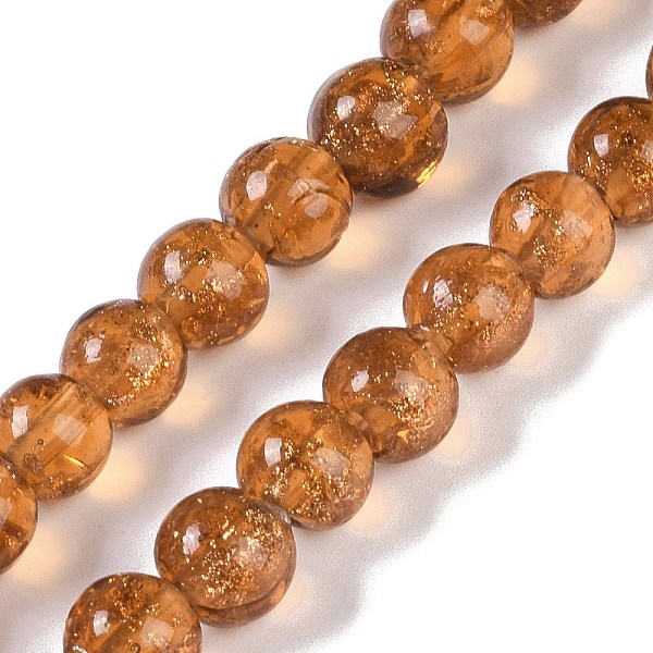 PandaHall Handmade Gold Sand Lampwork Beads, Round, Peru, 8~8.5x7.5~8mm, Hole: 1.5mm, about 48pcs/strand, 14.02''(35.6cm) Lampwork Round..., Brown
PandaHall Handmade Gold Sand Lampwork Beads, Round, Peru, 8~8.5x7.5~8mm, Hole: 1.5mm, about 48pcs/strand, 14.02''(35.6cm) Lampwork Round..., Brown