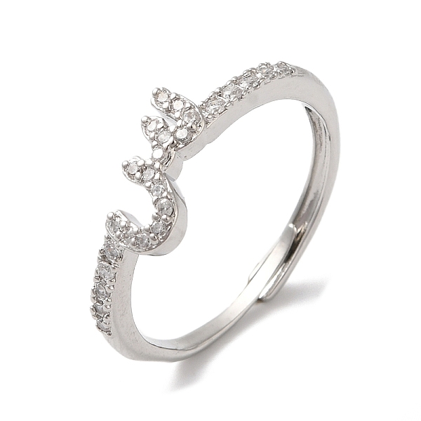 PandaHall Rack Plating Brass Cubic Zirconia Arabic Letters Adjustable Rings for Women, Cadmium Free & Lead Free, Long-Lasting Plated..., Clear
PandaHall Rack Plating Brass Cubic Zirconia Arabic Letters Adjustable Rings for Women, Cadmium Free & Lead Free, Long-Lasting Plated..., Clear