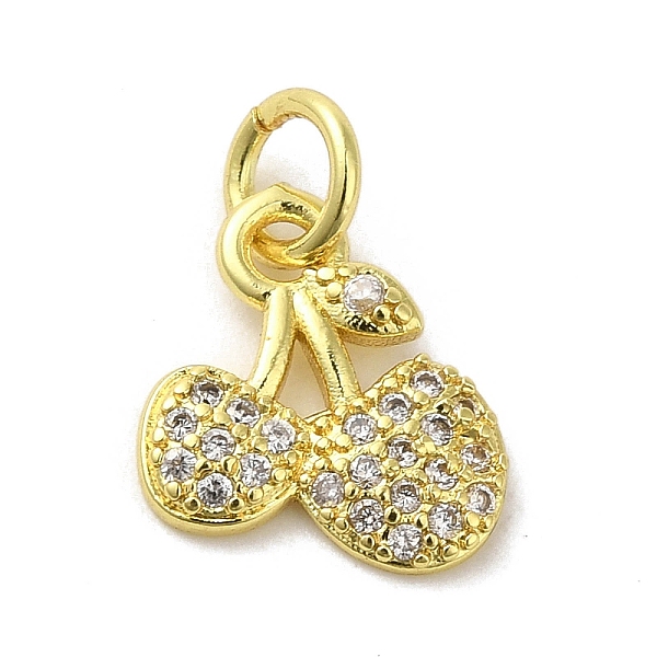 PandaHall Brass Micro Pave Clear Cubic Zirconia Charms, Real 18K Gold Plated, Cherry, 12x10x1.5mm, Hole: 3mm Brass+Cubic Zirconia Cherry...
PandaHall Brass Micro Pave Clear Cubic Zirconia Charms, Real 18K Gold Plated, Cherry, 12x10x1.5mm, Hole: 3mm Brass+Cubic Zirconia Cherry...