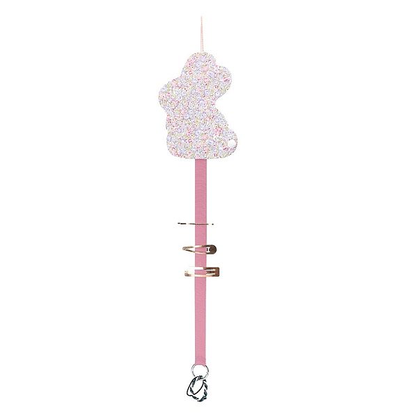 PandaHall Rabbit Non-woven Fabrics Hairpin Hair Clip Hanging Holder Storage Organizer, with Polyester Belt and Alloy Key Rings, for Girl...
PandaHall Rabbit Non-woven Fabrics Hairpin Hair Clip Hanging Holder Storage Organizer, with Polyester Belt and Alloy Key Rings, for Girl...