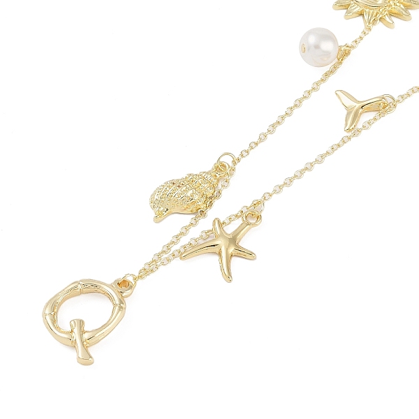 PandaHall Bohemian Summer Beach Style 18K Gold Plated Shell Shape Initial Pendant Necklaces Brass
PandaHall Bohemian Summer Beach Style 18K Gold Plated Shell Shape Initial Pendant Necklaces Brass