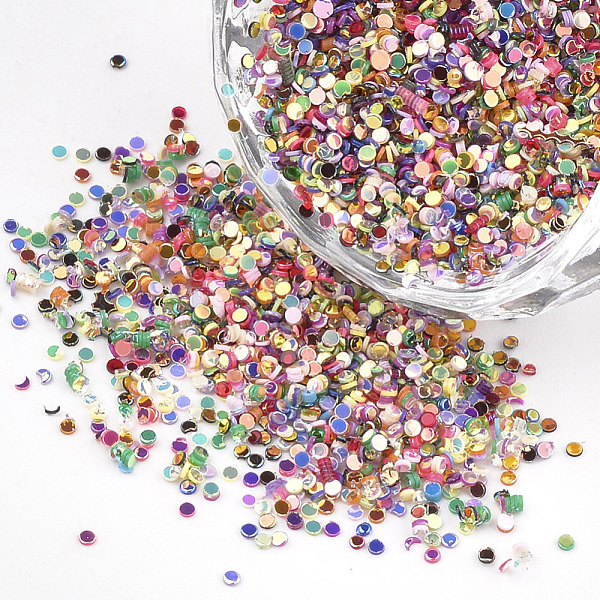 PandaHall Ornament Accessories, PVC Plastic Paillette/Sequins Beads, Flat Round, Mixed Color, 1x0.2mm, about 20000pcs/50g PVC Flat Round..., Multicolor
PandaHall Ornament Accessories, PVC Plastic Paillette/Sequins Beads, Flat Round, Mixed Color, 1x0.2mm, about 20000pcs/50g PVC Flat Round..., Multicolor