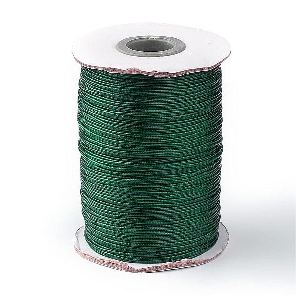PandaHall Korean Waxed Polyester Cord, Dark Green, 1mm, about 85yards/roll Waxed Polyester Cord Round Green
PandaHall Korean Waxed Polyester Cord, Dark Green, 1mm, about 85yards/roll Waxed Polyester Cord Round Green