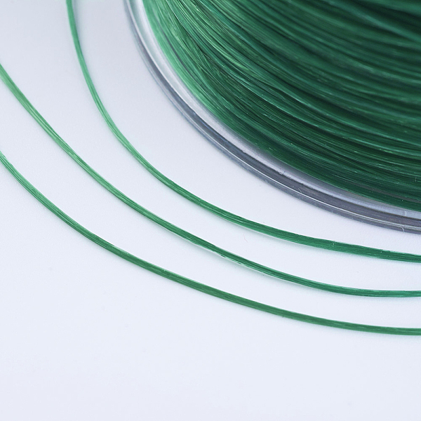 PandaHall Japanese Flat Elastic Crystal String, Elastic Beading Thread, for Stretch Bracelet Making, Green, 0.8mm, 300yards/roll, 900...
PandaHall Japanese Flat Elastic Crystal String, Elastic Beading Thread, for Stretch Bracelet Making, Green, 0.8mm, 300yards/roll, 900...