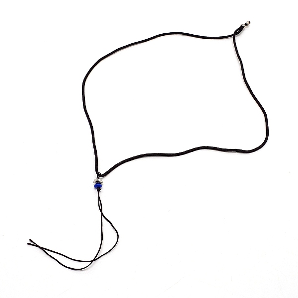 PandaHall Nylon Pendant Cord Loops, with Slide Glass Bead, Coconut Brown, 445~477x2mm Nylon Others
PandaHall Nylon Pendant Cord Loops, with Slide Glass Bead, Coconut Brown, 445~477x2mm Nylon Others