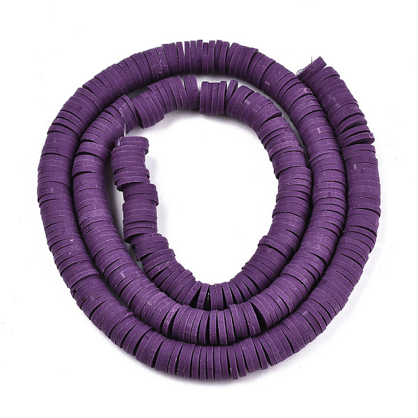 PandaHall Handmade Polymer Clay Beads Strands, for DIY Jewelry Crafts Supplies, Heishi Beads, Disc/Flat Round, Purple, 6x0.5~1mm, Hole...
PandaHall Handmade Polymer Clay Beads Strands, for DIY Jewelry Crafts Supplies, Heishi Beads, Disc/Flat Round, Purple, 6x0.5~1mm, Hole...
