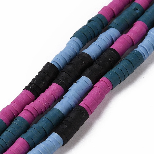 PandaHall Handmade Polymer Clay Bead Strands, Flat Round, Heishi Beads, Old Rose, 4x0.5~2mm, Hole: 1.2mm, about 350~360pcs/strand...
PandaHall Handmade Polymer Clay Bead Strands, Flat Round, Heishi Beads, Old Rose, 4x0.5~2mm, Hole: 1.2mm, about 350~360pcs/strand...