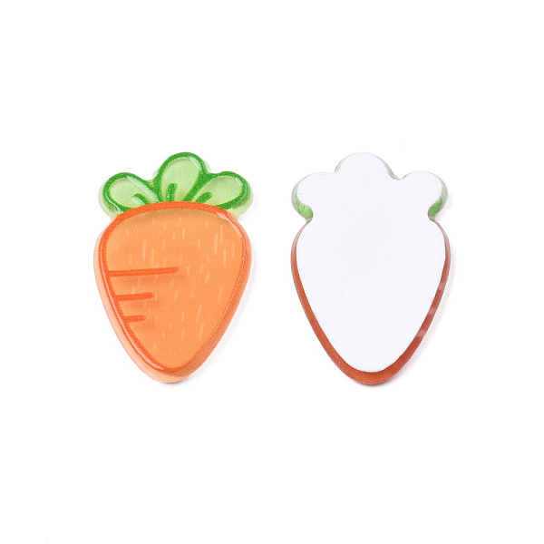 PandaHall Printed Acrylic Cabochons, Carrot, Sandy Brown, 24x15x2.5mm Acrylic Vegetables
PandaHall Printed Acrylic Cabochons, Carrot, Sandy Brown, 24x15x2.5mm Acrylic Vegetables