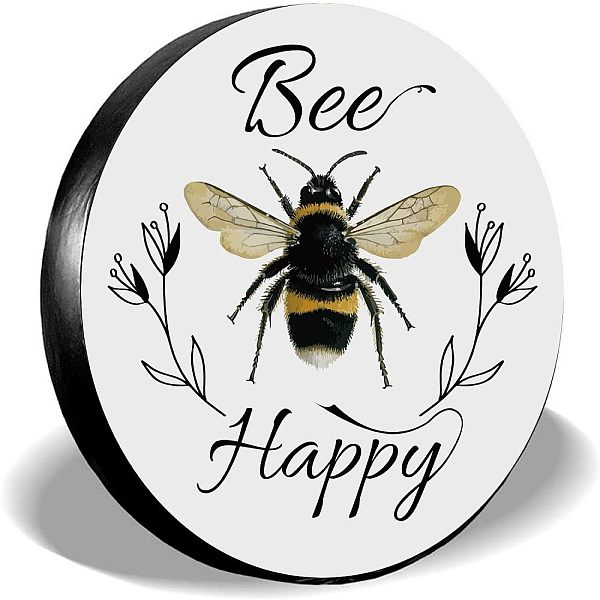 PandaHall Polyester Tyre Cover, with Contraction Band, Flat Round with Pattern, Bees Pattern, 700~750mm Polyester Bees
PandaHall Polyester Tyre Cover, with Contraction Band, Flat Round with Pattern, Bees Pattern, 700~750mm Polyester Bees
