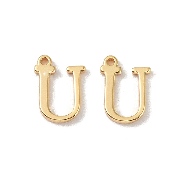 PandaHall Brass Pendants, Real 18K Gold Plated, Letter U, 9.5x7x1.3mm, Hole: 0.8mm Brass Letter U
PandaHall Brass Pendants, Real 18K Gold Plated, Letter U, 9.5x7x1.3mm, Hole: 0.8mm Brass Letter U