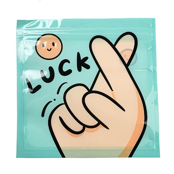 PandaHall Square Plastic Packaging Zip Lock Bags, with Cartoon Hand Pattern, Top Self Seal Pouches, Turquoise, 13.3x13.5x0.15cm, Unilateral..., Green
PandaHall Square Plastic Packaging Zip Lock Bags, with Cartoon Hand Pattern, Top Self Seal Pouches, Turquoise, 13.3x13.5x0.15cm, Unilateral..., Green