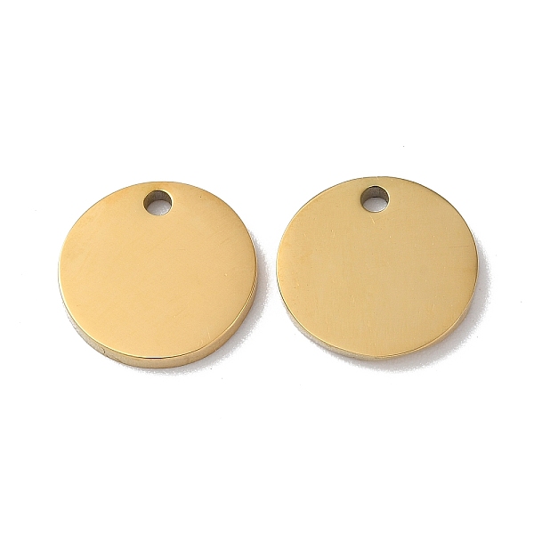 PandaHall 304 Stainless Steel Charms, Stamping Blank Tag, Flat Round Charm, Real 18K Gold Plated, 12x1.3mm, Hole: 1.6mm 304 Stainless Steel...
PandaHall 304 Stainless Steel Charms, Stamping Blank Tag, Flat Round Charm, Real 18K Gold Plated, 12x1.3mm, Hole: 1.6mm 304 Stainless Steel...