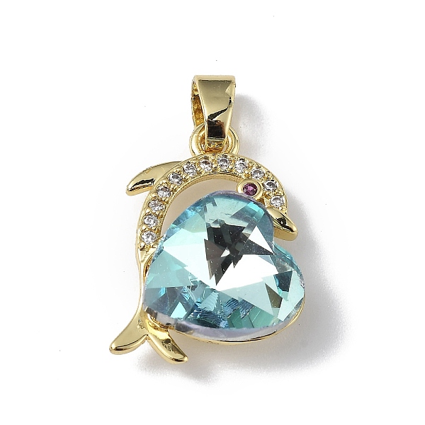 PandaHall Real 18K Gold Plated Rack Plating Brass Micro Pave Clear Cubic Zirconia Pendants, with Glass, Long-Lasting Plated, Cadmium Free &...
PandaHall Real 18K Gold Plated Rack Plating Brass Micro Pave Clear Cubic Zirconia Pendants, with Glass, Long-Lasting Plated, Cadmium Free &...