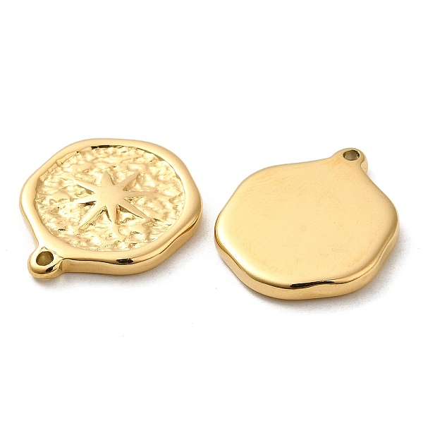 PandaHall IIon Plating(IP) 316L Surgical Stainless Steel Pendants, Flat Round with Star Charm, Real 18K Gold Plated, 19.5x16x2.5mm, Hole...
PandaHall IIon Plating(IP) 316L Surgical Stainless Steel Pendants, Flat Round with Star Charm, Real 18K Gold Plated, 19.5x16x2.5mm, Hole...