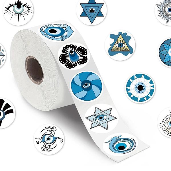 PandaHall Adhesive Paper Stickers Roll, Evil Eye Decals, for Card-Making, Scrapbooking, Diary, Planner, Envelope & Notebooks, Dodger Blue...
PandaHall Adhesive Paper Stickers Roll, Evil Eye Decals, for Card-Making, Scrapbooking, Diary, Planner, Envelope & Notebooks, Dodger Blue...